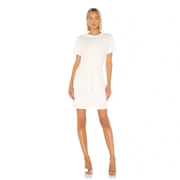 Vince - Short Sleeve Waist Tie Dress - Picture 3 of 9